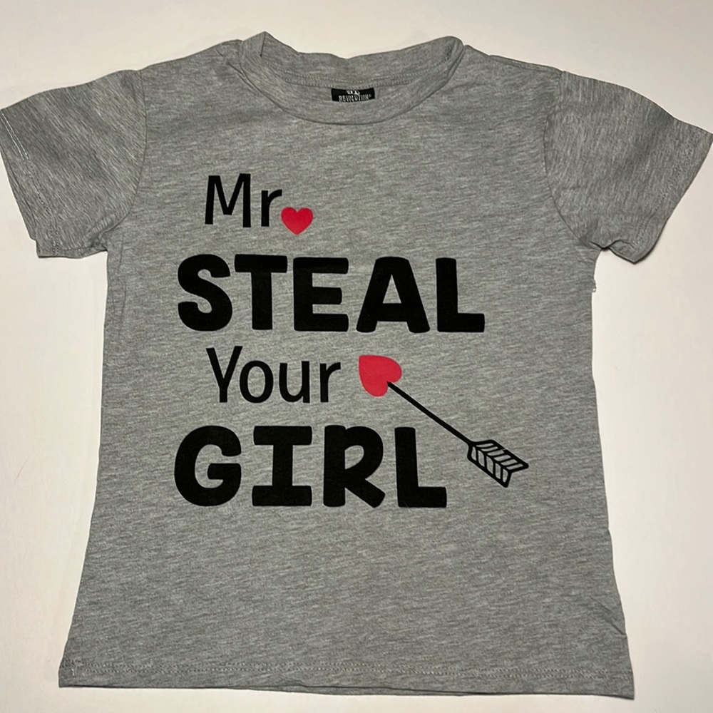Revolution “Mr Steal Your Girl” Boys Tee Shirt ~ YS 6/7